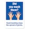 Signmission Safety Sign, OSHA Notice, 3.5" Height, Did You Wash Them, 10PK OS-NS-D-35-25571-10PK - alternate 1